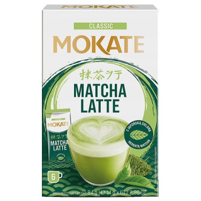 MOKATE MATCHA LATTE CLASSIC FLAVOUR (6X14GR)