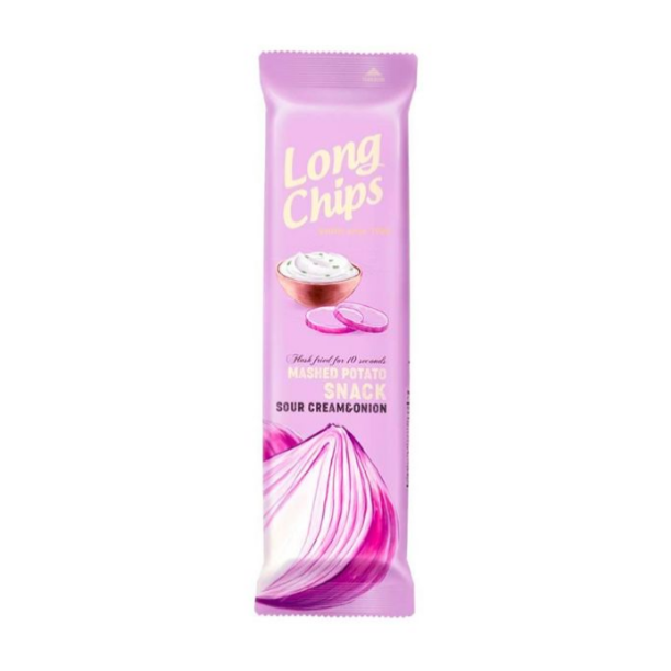 LONG CHIPS ΠΑΤΑΤΑΣ ΓΕΥΣΗ SOUR CREAM&ONION 75GR LONG CHIPS ΠΑΤΑΤΑΣ ΓΕΥΣΗ SOUR CREAM&ONION 75GR