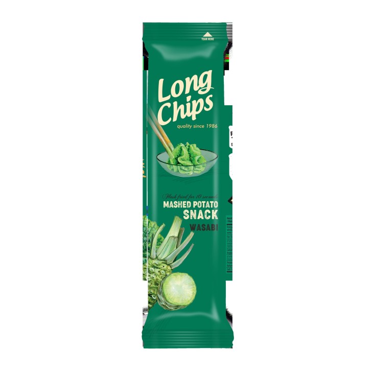 LONG CHIPS ΠΑΤΑΤΑΣ ΓΕΥΣΗ WASABI 75GR LONG CHIPS ΠΑΤΑΤΑΣ ΓΕΥΣΗ WASABI 75GR