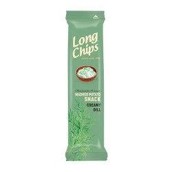 LONG CHIPS ΠΑΤΑΤΑΣ ΓΕΥΣΗ CREAMY DILL 75GR LONG CHIPS ΠΑΤΑΤΑΣ ΓΕΥΣΗ CREAMY DILL 75GR