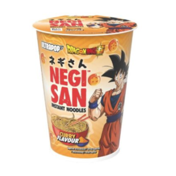 ULTRA POP NOODLES 65GR CURRY (DRAGON BALL)