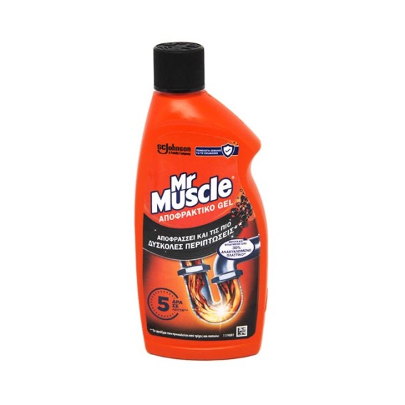 MR. MUSCLE ΑΠΟΦΡΑΚΤΙΚΟ GEL 500ml