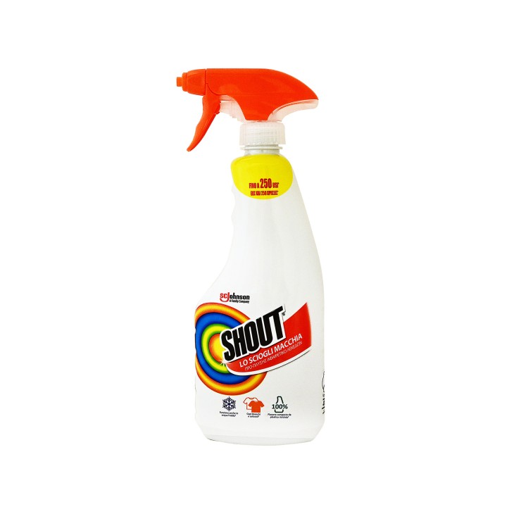 SHOUT SPRAY ΚΑΘΑΡΙΣΤΙΚΟ ΛΕΚΕΔΩΝ 500ml SHOUT SPRAY ΚΑΘΑΡΙΣΤΙΚΟ ΛΕΚΕΔΩΝ 500ml