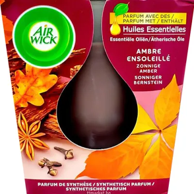 AIR WICK CANDLE AMBRE ENSOLEILLE 105GR