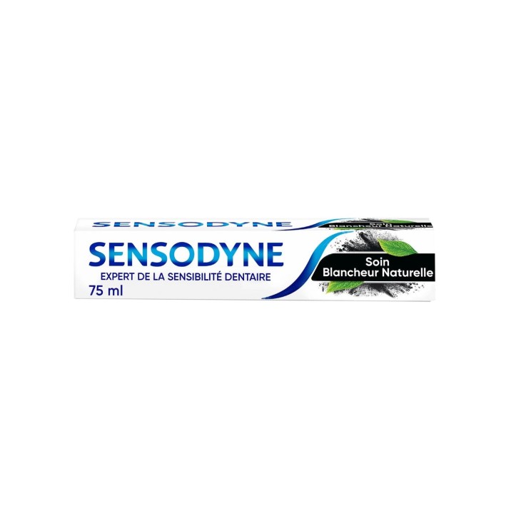 SENSODYNE 75ml (BLANCH NATUR) NATURAL WHITE CHARCOAL