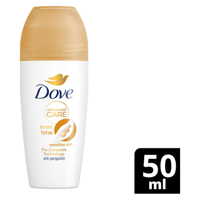 DOVE ROLL ON ADVANCED EVEN TONE SENSITIVE SKIN 50ml DOVE ROLL ON ADVANCED EVEN TONE SENSITIVE SKIN 50ml