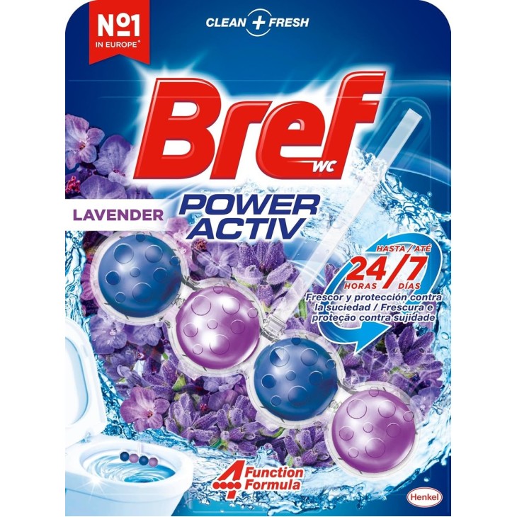 BREF 50GR ΑΠΟΣΜΗΤΙΚΟ WC LAVENDER BREF 50GR ΑΠΟΣΜΗΤΙΚΟ WC LAVENDER