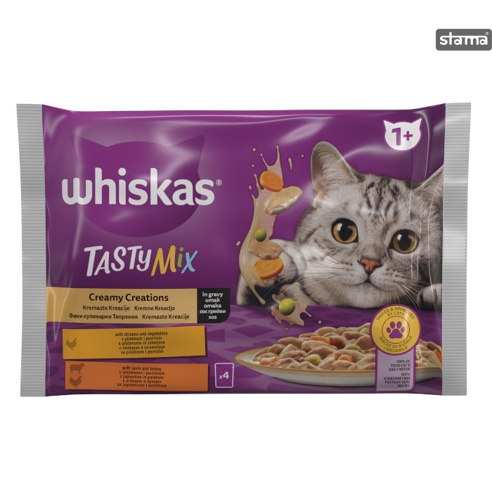 WHISKAS ΓΑΤΟΤΡΟΦΗ TASTY MIX ΠΑΤΕ 4X85GR ΦΑΚΕΛΟΣ ΚΟΤΟΠΟΥΛΟ & ΑΡΝΙ-ΓΑΛΟΠΟΥΛΑ WHISKAS ΓΑΤΟΤΡΟΦΗ TASTY MIX ΠΑΤΕ 4X85GR ΦΑΚΕΛΟΣ ΚΟΤΟΠΟΥΛΟ & ΑΡΝΙ-ΓΑΛΟΠΟΥΛΑ