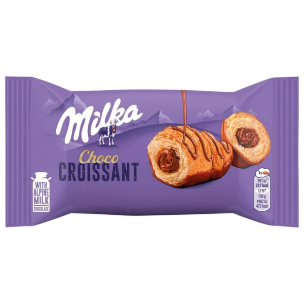 MILKA ΚΡΟΥΑΣΑΝ ΣΟΚΟΛΑΤΑ 50g MILKA ΚΡΟΥΑΣΑΝ ΣΟΚΟΛΑΤΑ 50g