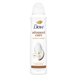 DOVE BODY SPRAY EU 150ml ADVANCE CARE COCONUT+JASMINE FLOWER DOVE BODY SPRAY EU 150ml ADVANCE CARE COCONUT+JASMINE FLOWER