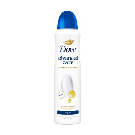 DOVE BODY SPRAY EU 150ml ADVANCE CARE ORIGINAL DOVE BODY SPRAY EU 150ml ADVANCE CARE ORIGINAL