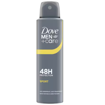 DOVE BODY SPRAY EU 150ml MEN +CARE SPORT DOVE BODY SPRAY EU 150ml MEN +CARE SPORT