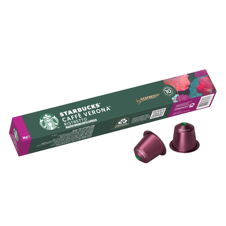 STARBUCKS 10 ΚΑΨΟΥΛΕΣ ΚΑΦΕ 55GR CAFFE VERONA