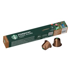 STARBUCKS 10 ΚΑΨΟΥΛΕΣ ΚΑΦΕ 52GR HOUSE BLEND STARBUCKS 10 ΚΑΨΟΥΛΕΣ ΚΑΦΕ 52GR HOUSE BLEND