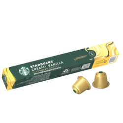 STARBUCKS 10 ΚΑΨΟΥΛΕΣ ΚΑΦΕ 51GR CREAMY VANILLA STARBUCKS 10 ΚΑΨΟΥΛΕΣ ΚΑΦΕ 51GR CREAMY VANILLA