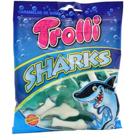 TROLLI ΖΑΧΑΡΩΤΑ 100GR SHARKS TROLLI ΖΑΧΑΡΩΤΑ 100GR SHARKS