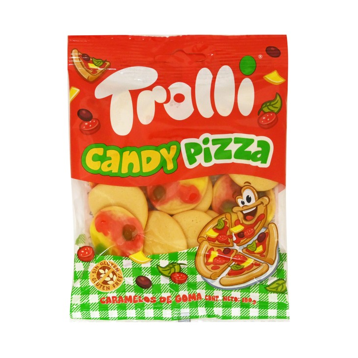 TROLLI ΖΑΧΑΡΩΤΑ 100GR CANDY PIZZA TROLLI ΖΑΧΑΡΩΤΑ 100GR CANDY PIZZA