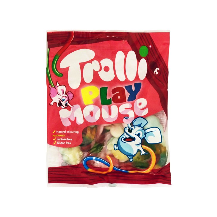TROLLI ΖΑΧΑΡΩΤΑ 100GR PLAY MOUSE TROLLI ΖΑΧΑΡΩΤΑ 100GR PLAY MOUSE