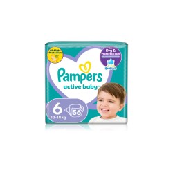 PAMPERS ACTIVE BABY N.6 VP 56T PAMPERS ACTIVE BABY N.6 VP 56T