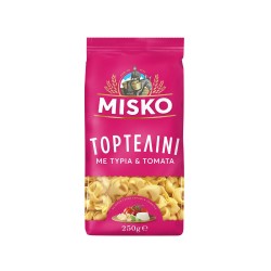 MISKO ΤΟΡΤΕΛΙΝΙ ΜΕ ΤΥΡΙΑ & ΝΤΟΜΑΤΑ 250gr MISKO ΤΟΡΤΕΛΙΝΙ ΜΕ ΤΥΡΙΑ & ΝΤΟΜΑΤΑ 250gr