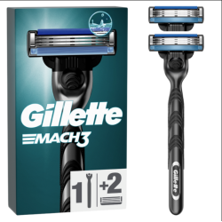 GILLETTE MACH 3 ΛΑΒΗ ΞΥΡΙΣΤΙΚΗΣ ΜΗΧΑΝΗΣ + 2 ANT/TIKA