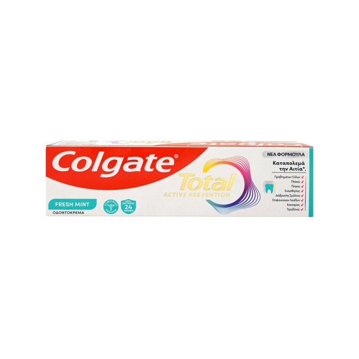 COLGATE ΟΔΟΝΤΟΚΡΕΜΑ 75ml TOTAL ACTIVE PREVENTION FRESH MINT COLGATE ΟΔΟΝΤΟΚΡΕΜΑ 75ml TOTAL ACTIVE PREVENTION FRESH MINT