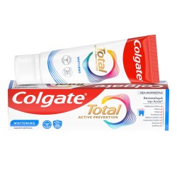 COLGATE ΟΔΟΝΤΟΚΡΕΜΑ 75ml TOTAL ACTIVE PREVENTION WHITENING COLGATE ΟΔΟΝΤΟΚΡΕΜΑ 75ml TOTAL ACTIVE PREVENTION WHITENING