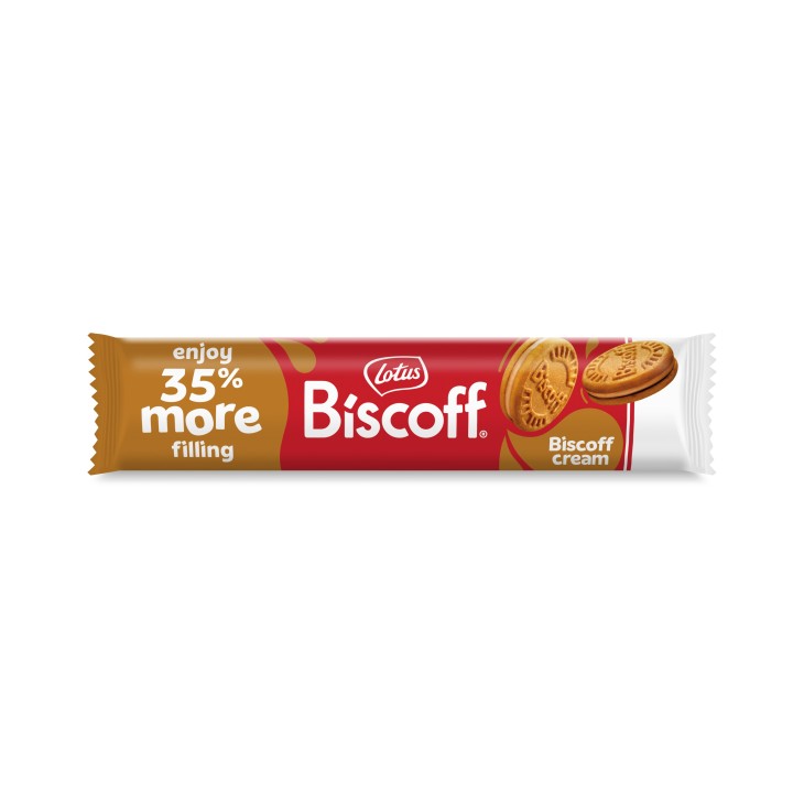 LOTUS BISCOFF ΓΕΜΙΣΤΑ ΜΠΙΣΚΟΤΑ 154GR ΜΕ 35% ΠΕΡΙΣΣΌΤΕΡΗ ΓΕΜΙΣΗ ΚΡΕΜΑ LOTUS
