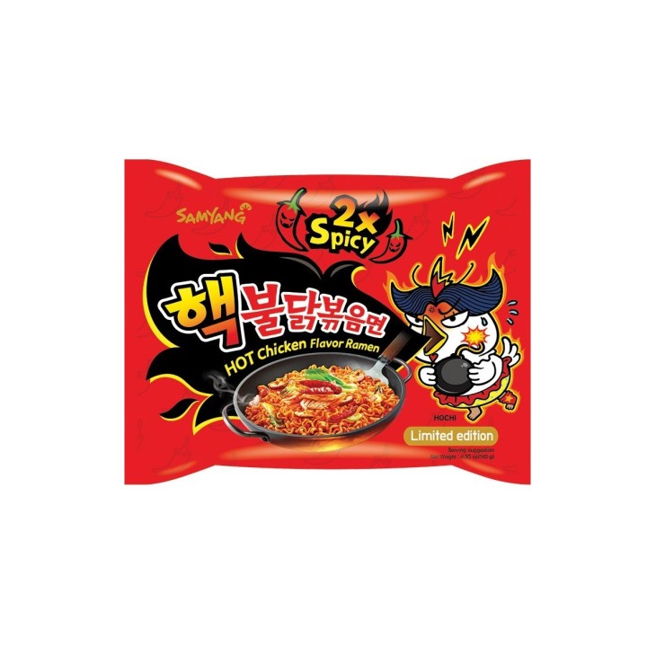 SAMYANG BULDAK RAMEN NOODLES ΜΕ ΓΕΥΣΗ 2X SPICY 130gr SAMYANG BULDAK RAMEN NOODLES ΜΕ ΓΕΥΣΗ 2X SPICY 130gr