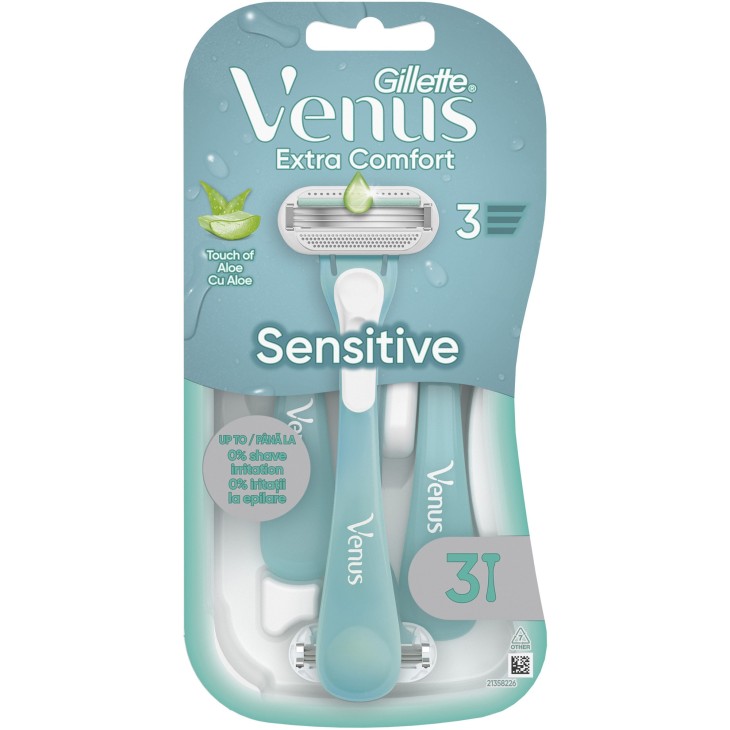 GILLETTE 3 ΞYΡΑΦΑΚΙΑ VENUS SENSTIVE ALOE VERA GILLETTE 3 ΞYΡΑΦΑΚΙΑ VENUS SENSTIVE ALOE VERA