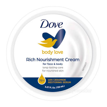 DOVE BODY CREAM 150ml RICH NOURISHMENT DOVE BODY CREAM 150ml RICH NOURISHMENT