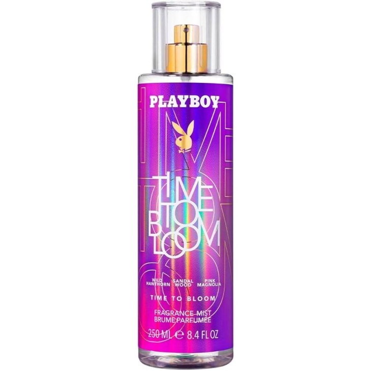PLAYBOY BODY MIST 250ML TIME TO BLOOM PLAYBOY BODY MIST 250ML TIME TO BLOOM