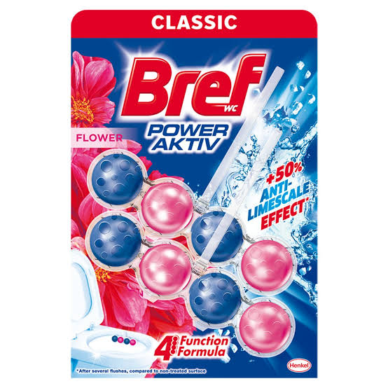 BREF 2X50GR ΑΠΟΣΜΗΤΙΚΟ WC POWER ACTIVE FLOWER