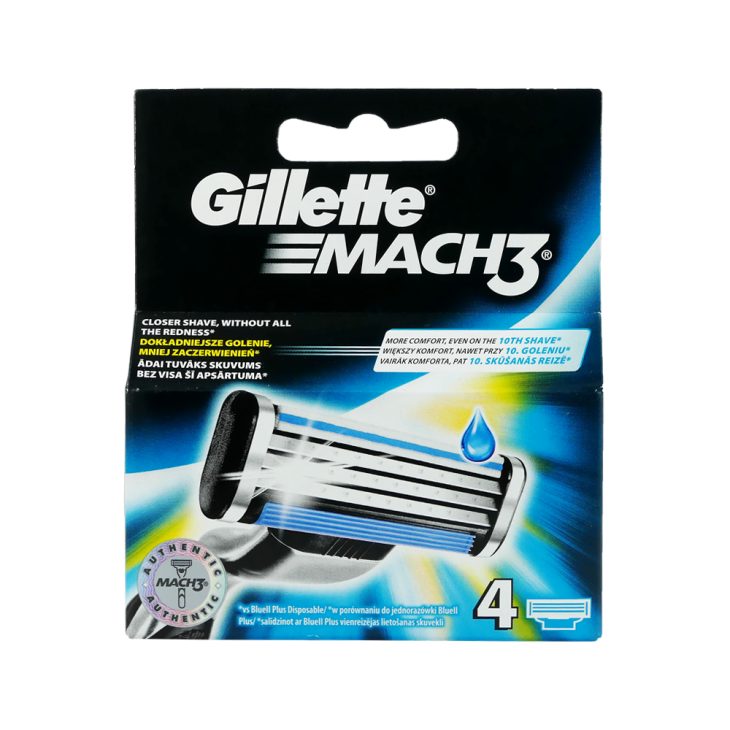 GILLETTE MACH 3 (4 ANT/TIKA)