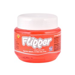 FLIPPER ΖΕΛΕ ΜΑΛΛΙΩΝ 250ml ΔΥΝΑΤΟ KOKKINO