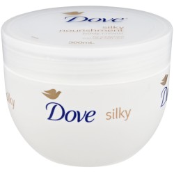 DOVE BODY CREAM 300ML SILKY NOURISING