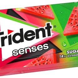 TRIDENT SENSES WATERMELON 27gr TRIDENT SENSES WATERMELON 27gr