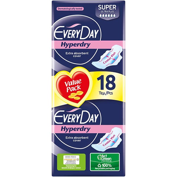 EVERYDAY ΔΙΠΛΗ HYPERDRY SUPER 18TEM