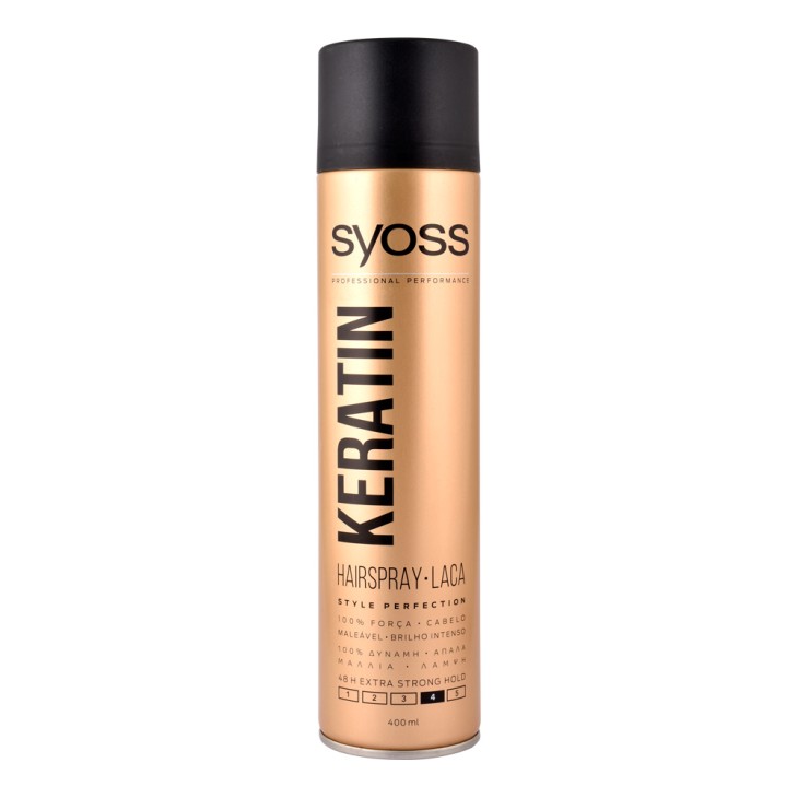 SYOSS ΛΑΚ SPRAY 400ML KERATIN
