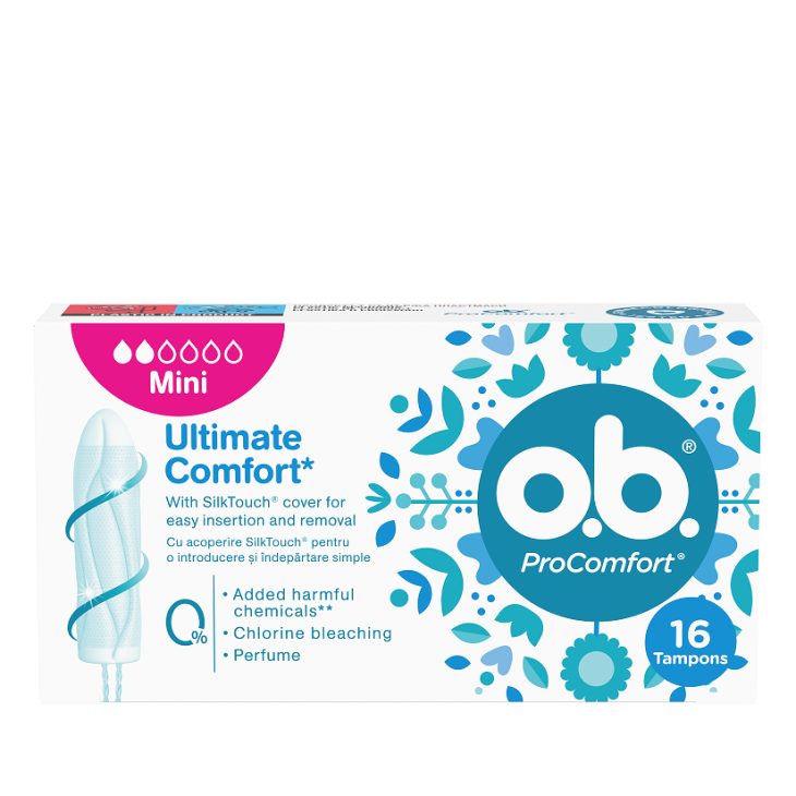 OB PRO COMFORT TAMPON 16τεμ MINI LIGHT DAYS OB PRO COMFORT TAMPON 16τεμ MINI LIGHT DAYS