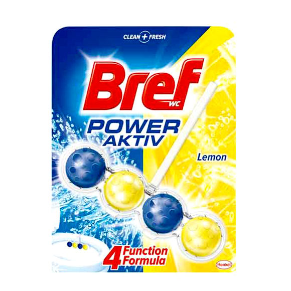 BREF 50GR ΑΠΟΣΜΗΤΙΚΟ WC LEMON BREF 50GR ΑΠΟΣΜΗΤΙΚΟ WC LEMON