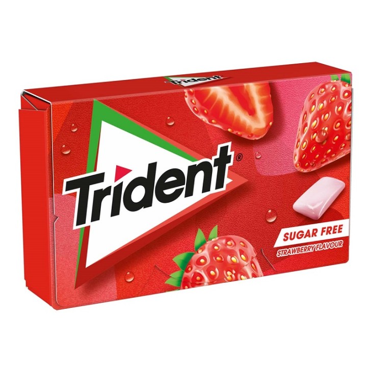 TRIDENT STRAWBERRY 23.8gr