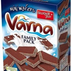 VARNA MINI WAFERS MILK CREAM 260GR VARNA MINI WAFERS MILK CREAM 260GR