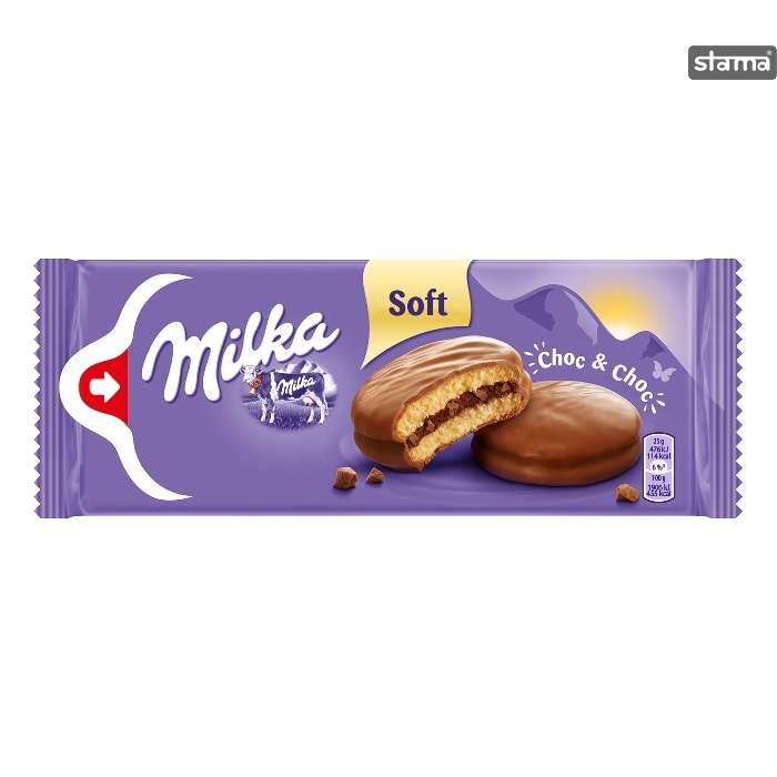 MILKA BISCUITS CHOC & CHOC 150g