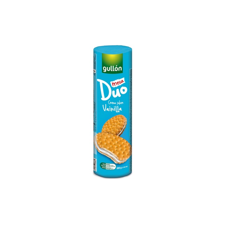 GULLON MEGA DUO ΓΕΜΙΣΤΑ ΒΑΝΙΛΙΑ 500gr