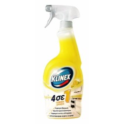 KLINEX SPRAY 750ml ΓΕΝΙΚΗΣ ΧΡΗΣΗΣ ΚΙΤΡΙΝΟ (ΧΩΡΙΣ ΧΛΩΡΙΟ) KLINEX SPRAY 750ml ΓΕΝΙΚΗΣ ΧΡΗΣΗΣ ΚΙΤΡΙΝΟ (ΧΩΡΙΣ ΧΛΩΡΙΟ)