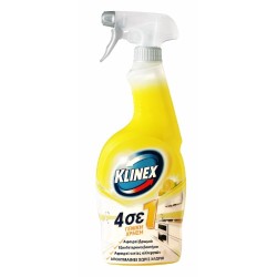 KLINEX SPRAY 750ml ΓΕΝΙΚΗΣ ΧΡΗΣΗΣ ΚΙΤΡΙΝΟ (ΧΩΡΙΣ ΧΛΩΡΙΟ)