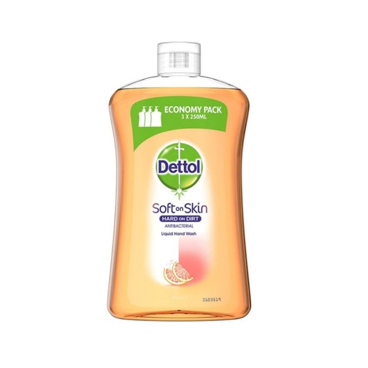 DETTOL ΚΡΕΜΟΣΑΠΟΥΝΟ REFILL 750ML ΠΟΡΤΟΚΑΛΙ