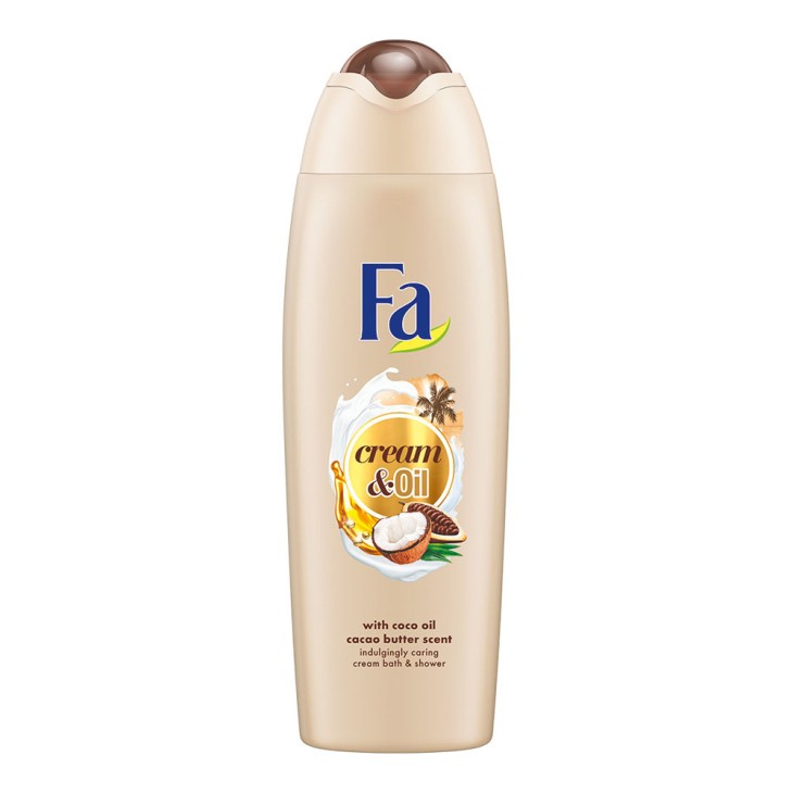 FA SHOWER GEL 750ML CREAM & OIL CACAO