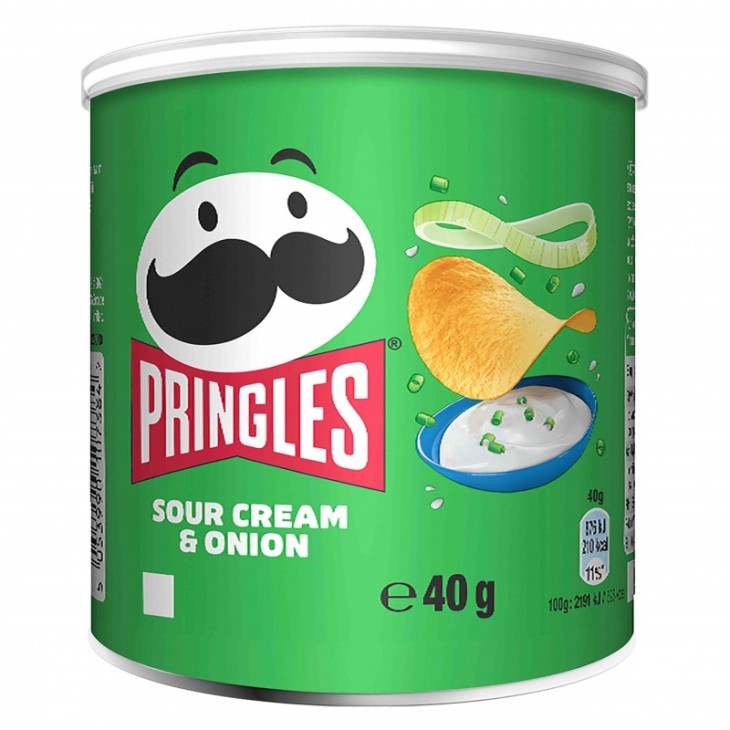 PRINGLES 40gr SOUR CREAM & ONION PRINGLES 40gr SOUR CREAM & ONION